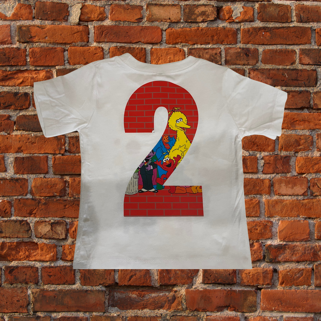 Customized Sesame-Street Birthday Outfit