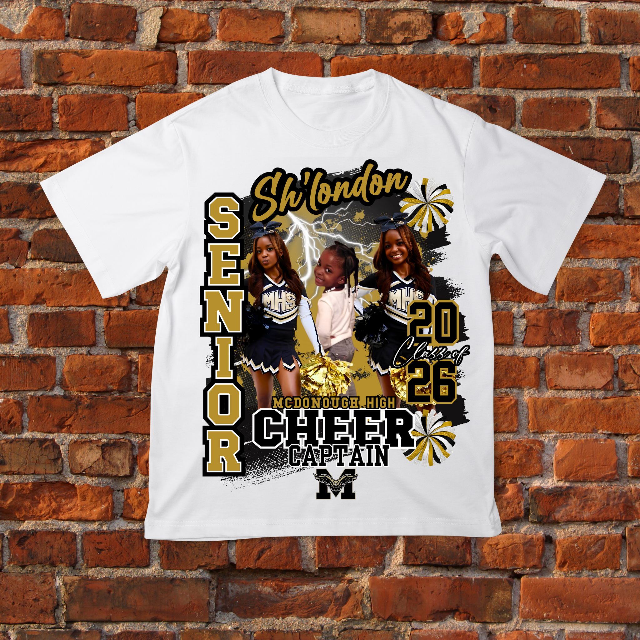 Customized Senior Night Shirt