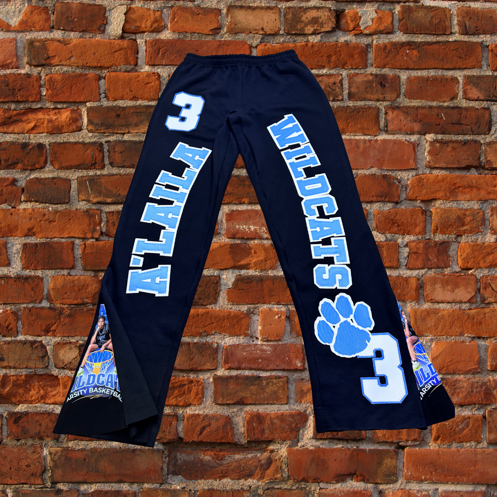 Custom Game-Day Basketball Sweat Pants