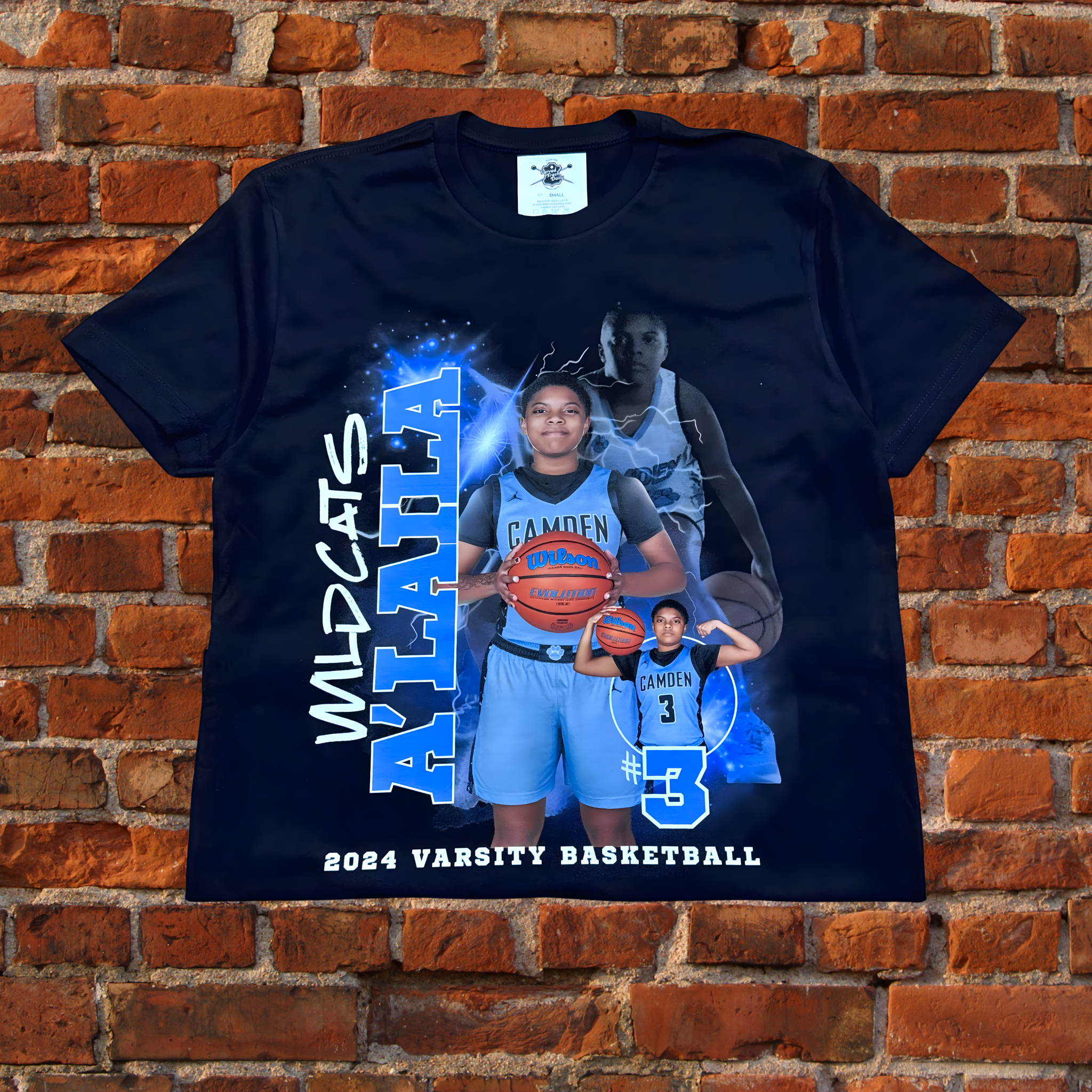 Custom Game-Day Basketball Shirt
