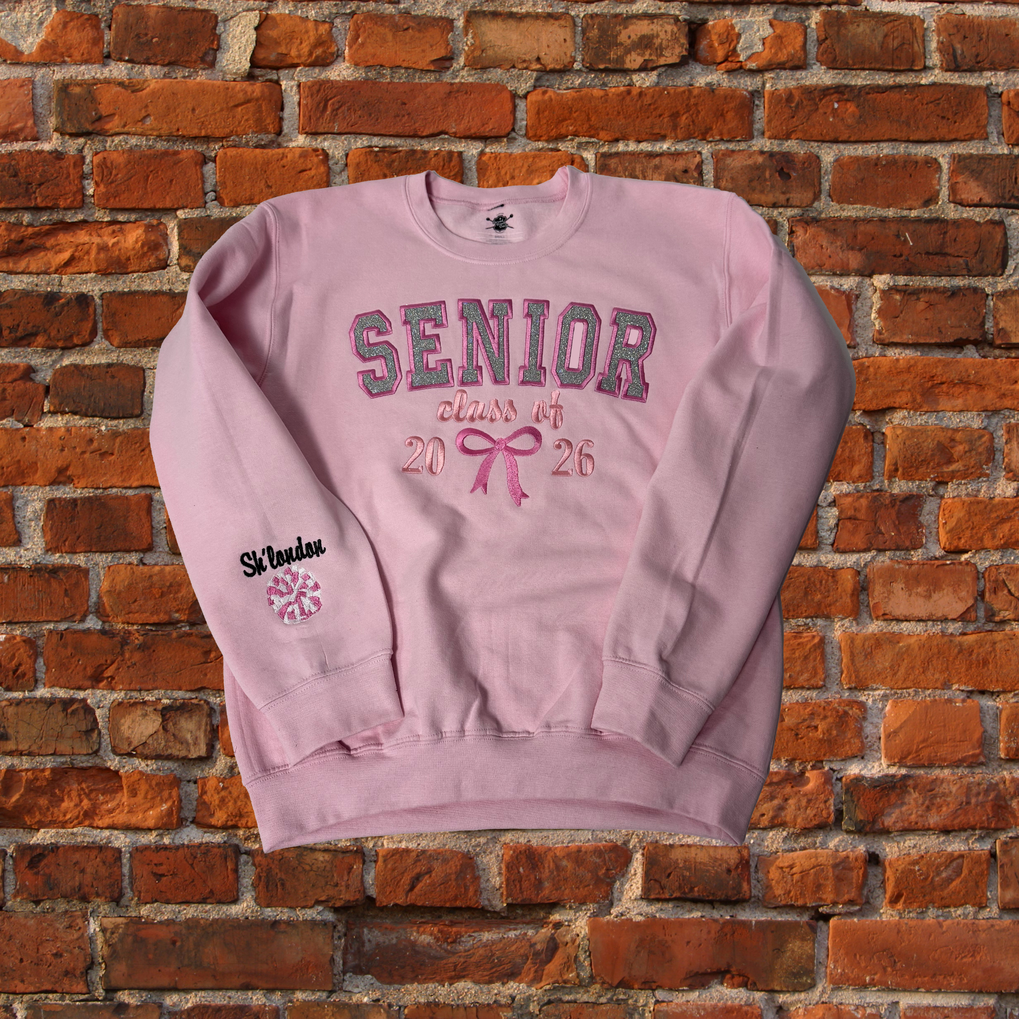 Embroidered Personalized Senior Class of 2026 Sweatshirt